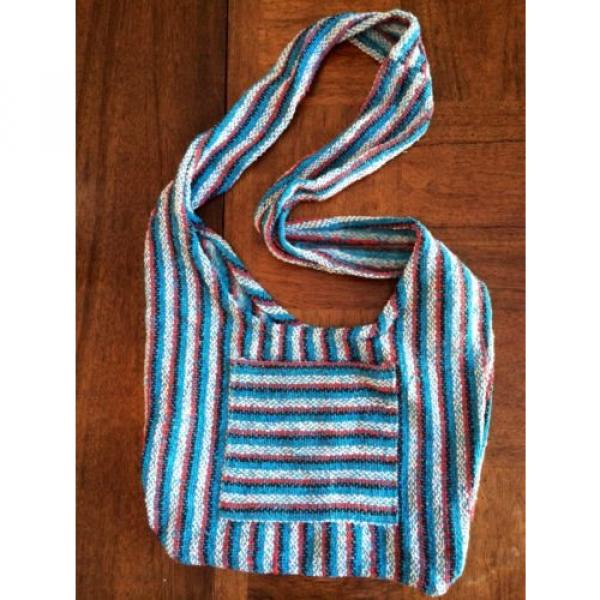 FaLSa BLaNkeT HaNdBag PuRsE BaG CRoSS BoDy HiPPiE NeW STRiPeD WeSTeRN BeaCH #2 image