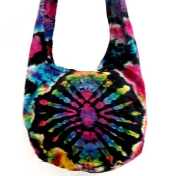 ZM 04 SHOULDER BAG SLING UNISEX HOBO TIE DYE CHIC UNIQUE PARTY TRIP SUMMER BEACH #3 image