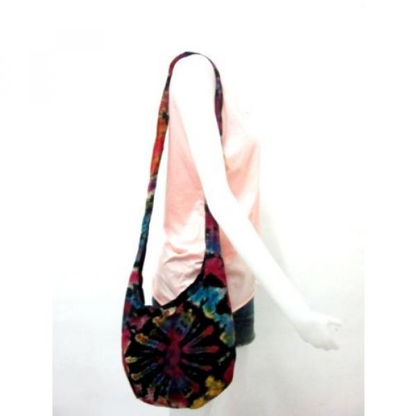 ZM 04 SHOULDER BAG SLING UNISEX HOBO TIE DYE CHIC UNIQUE PARTY TRIP SUMMER BEACH #4 image