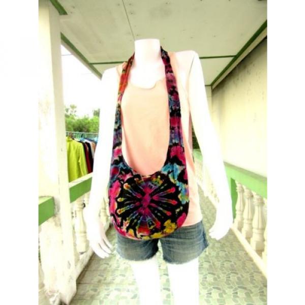 ZM 04 SHOULDER BAG SLING UNISEX HOBO TIE DYE CHIC UNIQUE PARTY TRIP SUMMER BEACH #5 image