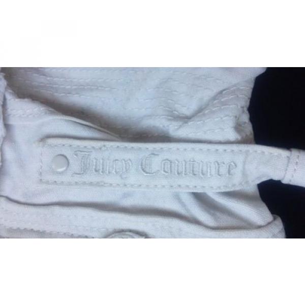 Juicy Couture Canvas Lined Large Women’s Handbag, Tote, Beach Bag, Off-White #5 image