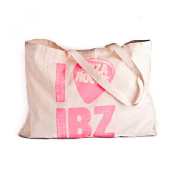 OFFICIAL Ibiza Rocks: Logo Large Heavy Duty Canvas Tote Beach Bag MSRP $90.00 #1 image