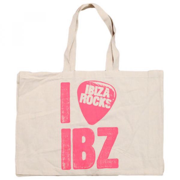 OFFICIAL Ibiza Rocks: Logo Large Heavy Duty Canvas Tote Beach Bag MSRP $90.00 #3 image