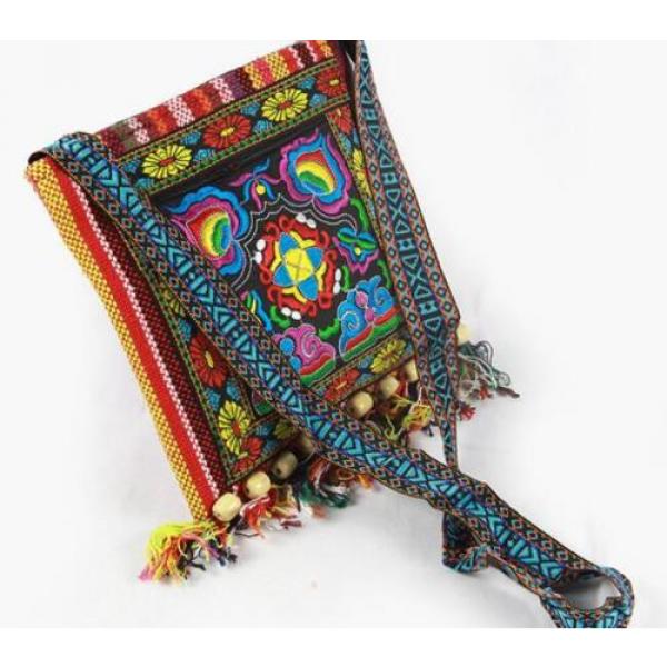 Peruvian banjara Style Shoulder Bag boho hippie Embroidered Picnic Beach Woman #1 image