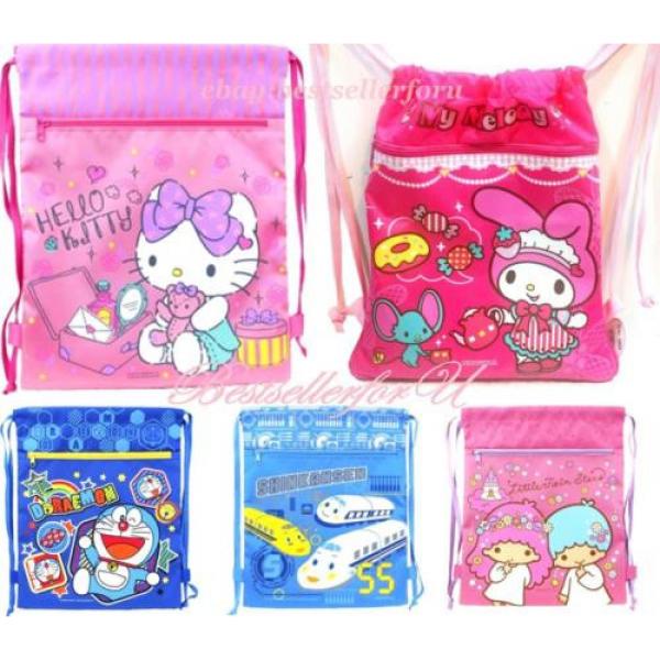 Licensed Sanrio Sack Drawstring Bag Gym Sport Casual Backpack Daypack Kid School #1 image