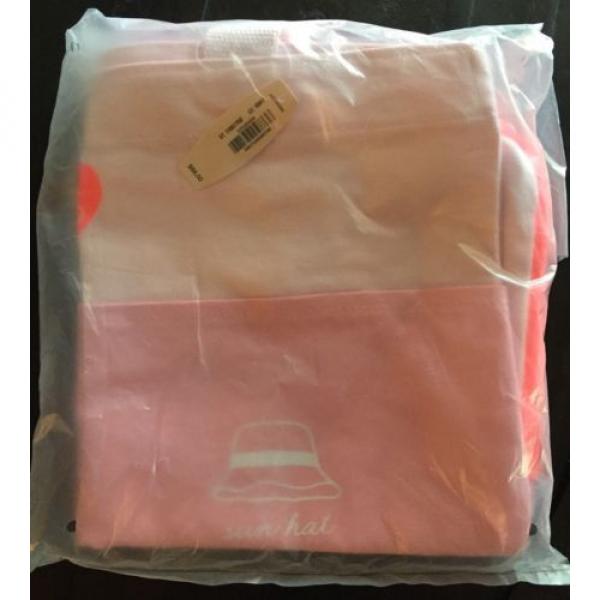 Victoria&#039;s Secret Extra Large Pink Beach Bag Tote With Pockets NIP #2 image