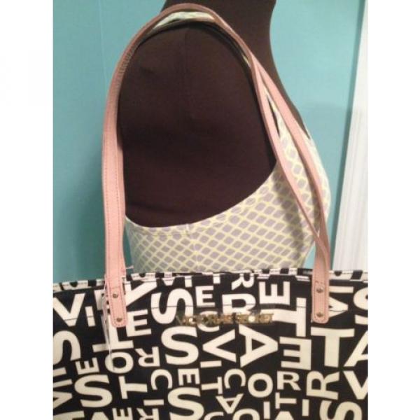 NWT Victoria&#039;s Secret Supermodel Essentials Logo Beach Travel Shopping Tote Bag #3 image