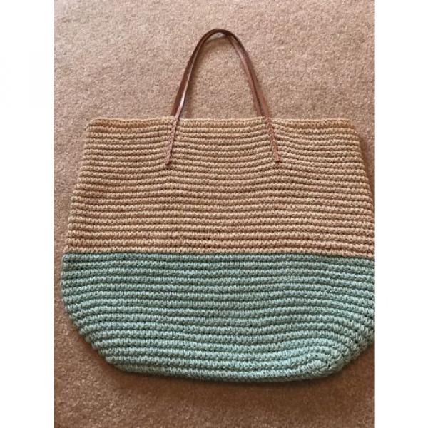 Merona Straw Beach Bag #3 image