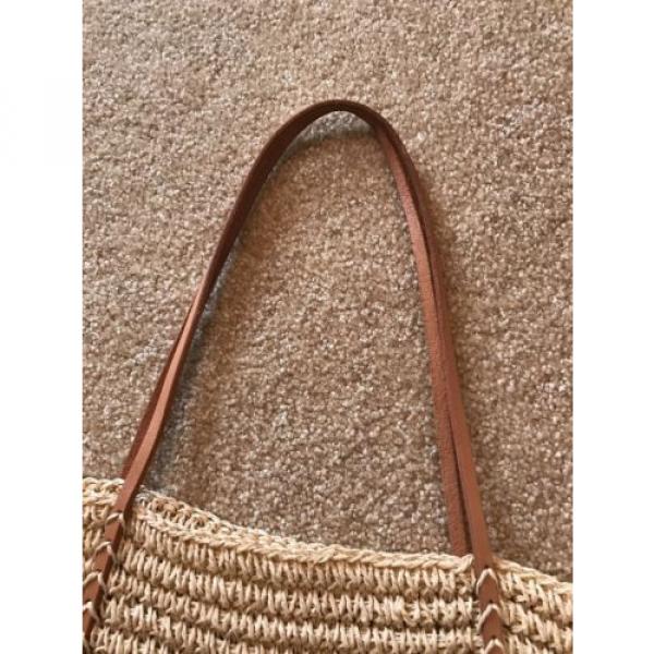 Merona Straw Beach Bag #4 image