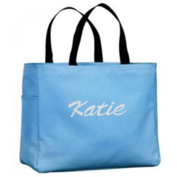 Personalized Tote Bag Dance Pool Beach Cheer Shopping Custom Embroidered Gift #2 image