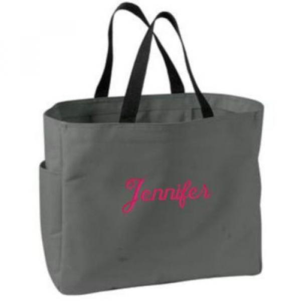 Personalized Tote Bag Dance Pool Beach Cheer Shopping Custom Embroidered Gift #3 image