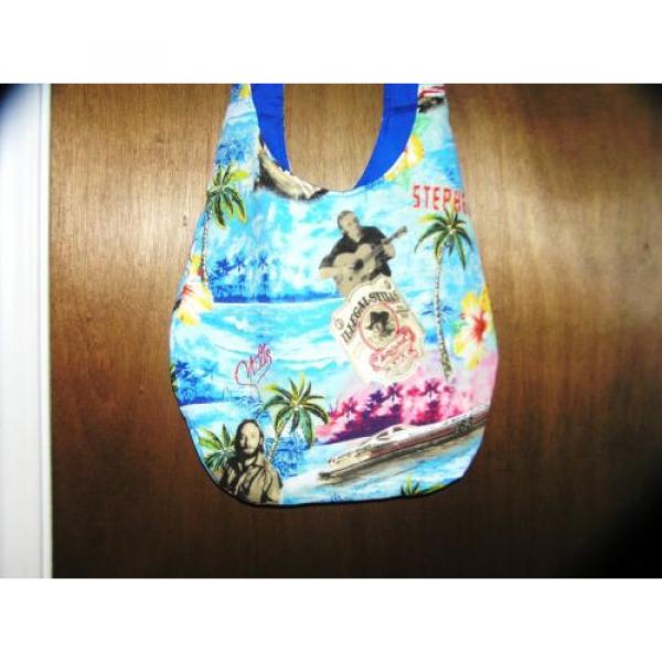 NEW Jams World Stephen Stills Shoulder Carry CSN Beach Tote Bag Dress Purse NWOT #5 image