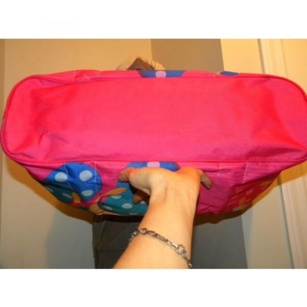 Pretty! FLIP FLOP/SHELL Hot Pink/Multi Summer/Vacation/Beachbag/Shopper/Tote. #3 image