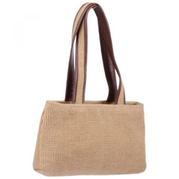 jute hippie tote bag ecofriendly shoulder women beach handbag new hobo #1 image