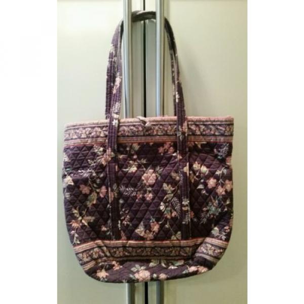 VERA BRADLEY RETIRED BEAUTIFUL LARGE HEATHER 1990 TOTE SHOPPER DIAPER BEACH BAG #1 image