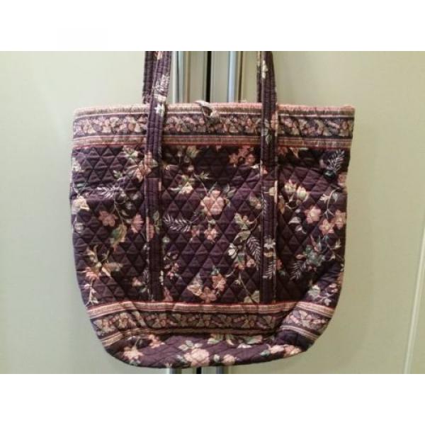 VERA BRADLEY RETIRED BEAUTIFUL LARGE HEATHER 1990 TOTE SHOPPER DIAPER BEACH BAG #2 image