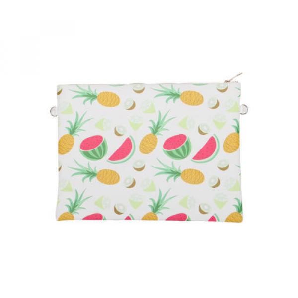 Fruit 13&#034; Canvas Beach Clutch Messenger Tote Bag Purse Shopper #2 image