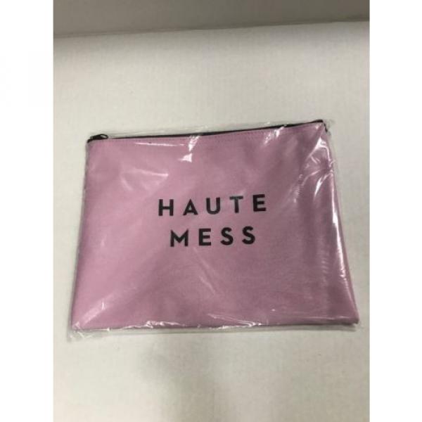 Milly Zip Pouch &#039;Haute Mess&#039; Beach Bag Or Make-up Bag New In Lavender #1 image