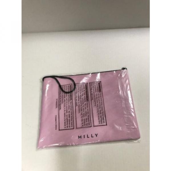 Milly Zip Pouch &#039;Haute Mess&#039; Beach Bag Or Make-up Bag New In Lavender #2 image