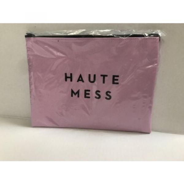 Milly Zip Pouch &#039;Haute Mess&#039; Beach Bag Or Make-up Bag New In Lavender #3 image