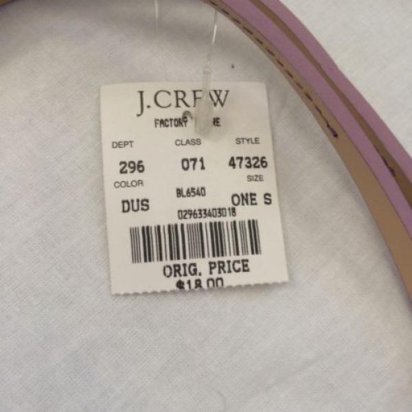 J CREW MESH BEACH POOL BAG PURPLE LAVENDER NEW WITH TAGS #3 image