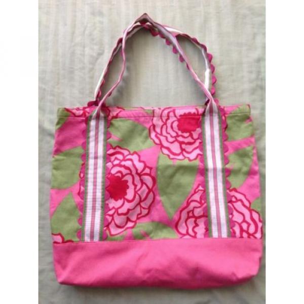 Sara Campbell Floral Tote Bag Dana Hall School Book Bag Travel Beach Weekender #1 image