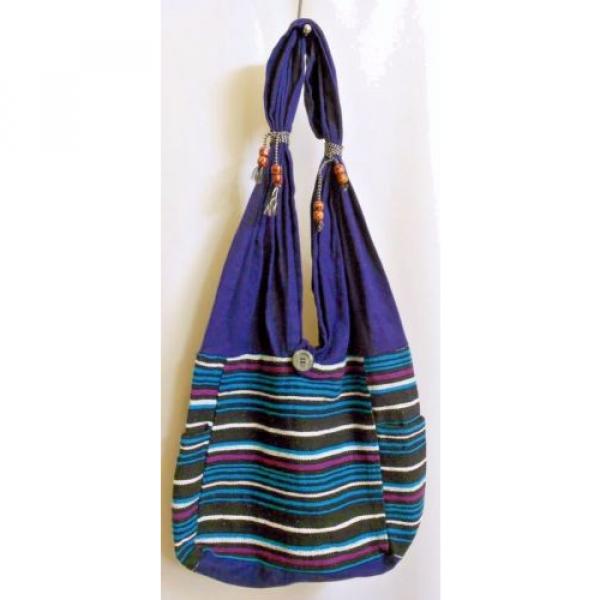 Indian Panjari Handmade Shoulder Bag Purse Hip Casual Yoga Beach Pool Gym School #2 image