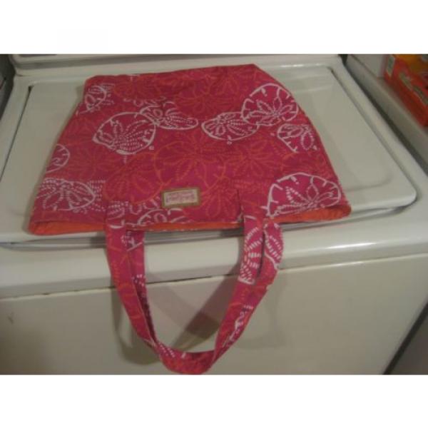 Lilly Pulitzer For Estee Lauder Beach Carry Tote Bag 15&#034;W X 12&#034;H PRICE DROP #5 image