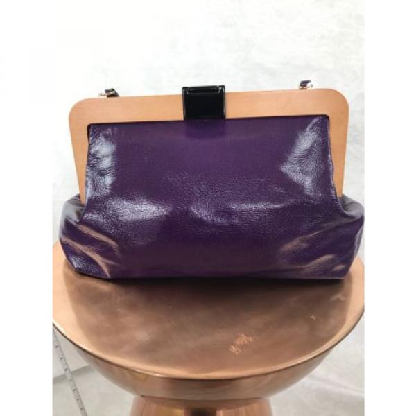 Kate Spade New York Zuma Beach Marta Purple Patent Leather Bag Purse Large #4 image