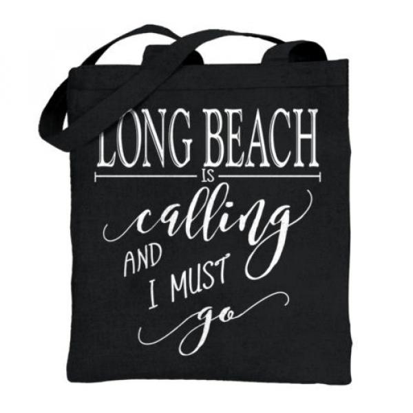 Long Beach, CA is Calling I Must Go Home Womens Shirt City Cotton Tote Bag #1 image