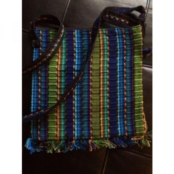 BoJo SHoPPeR HaNdBag PuRsE LiNeD BaG BeaCH BaJA HiPPiE NeW HaNdMaDE #1 image