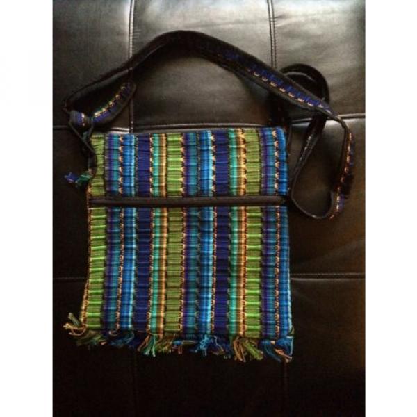 BoJo SHoPPeR HaNdBag PuRsE LiNeD BaG BeaCH BaJA HiPPiE NeW HaNdMaDE #2 image