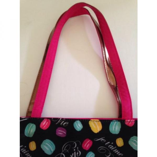 NEW Valentine CANDY Tote HOT Pink Candy Shopping Beach Bag Purse Coin #4 image