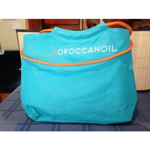 Moroccanoil Beach Mint Blue Bag Tote #1 image