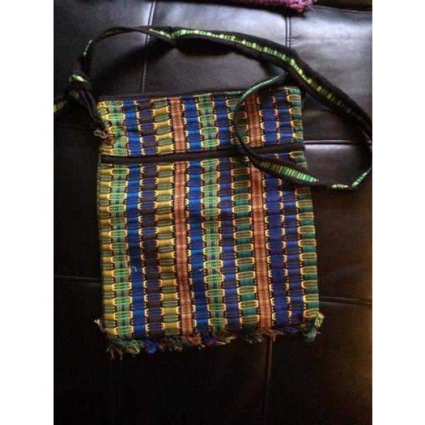 BoJo SHoPPeR HaNdBag PuRsE LiNeD BaG BeaCH BaJA HiPPiE NeW HaNdMaDE #2 image