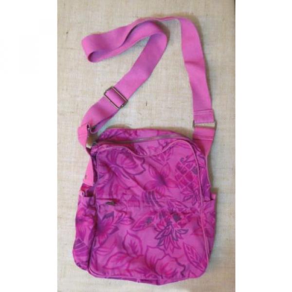 Tommy Bahama Pink Hawaiin Print Cotton Fabric Tote Beach Bag Bag #1 image