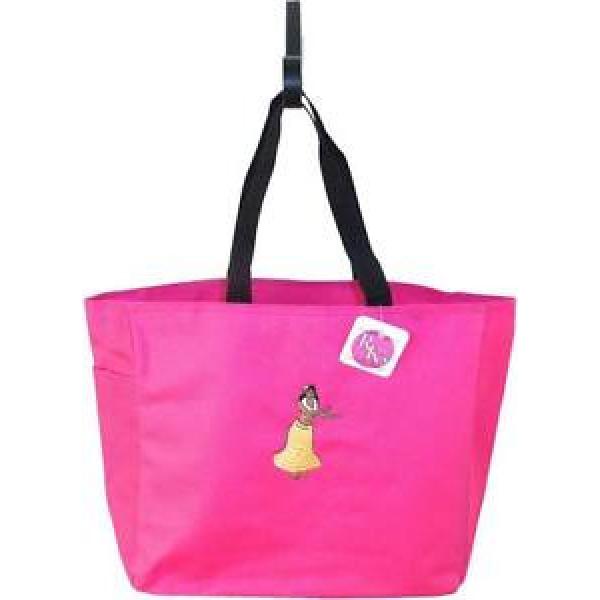 Hot Pink Hula Dancer Tote Bag Tropical Beach Vacation Hawaiian Luau Monogram NWT #1 image