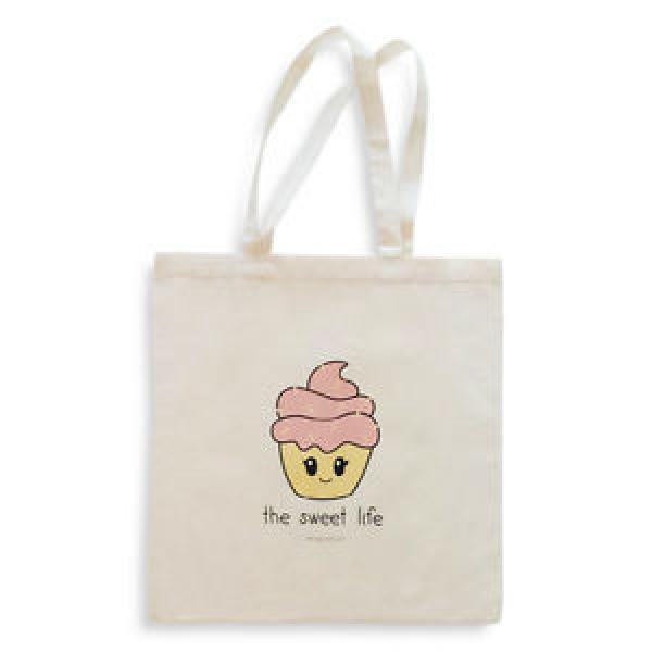 Happy Pantry Cute Cupcake Tote Bag, beach bag, The Sweet Life #1 image