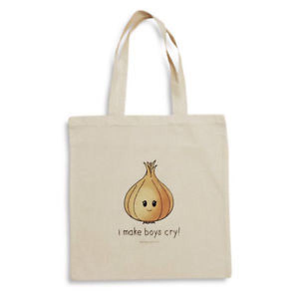 Happy Pantry Cute Onion Tote Bag, beach bag, I Make Boys Cry #1 image