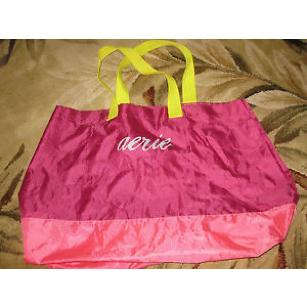 Aerie light weight extra large carry on tote shopper hand/beach bag  weekender #1 image