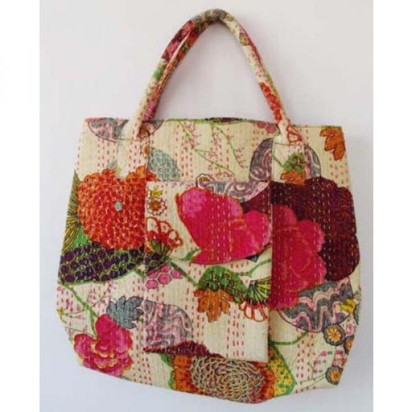 Celebrity Banjara Vintage Boho Bohemian Tribal Hippie Kantha Trendy Beach Bag #1 image