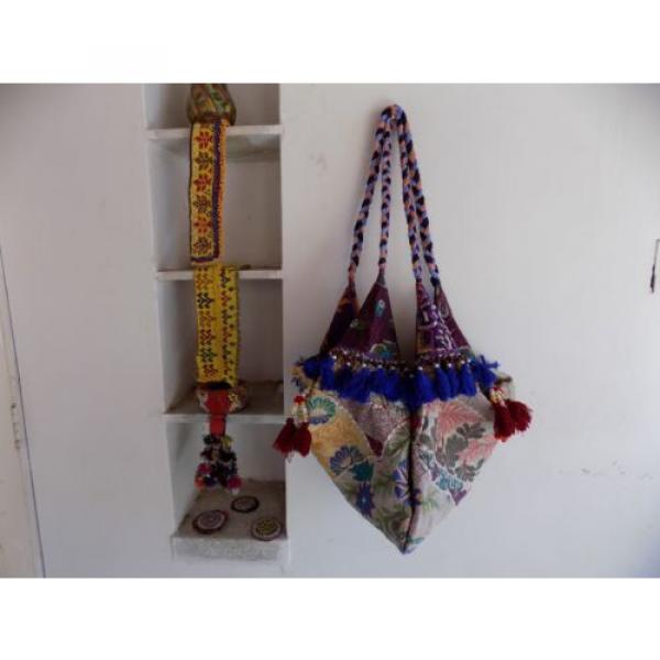 Indian Celebrity Banjara Vintage Boho Bohemian Hippie Trendy Beach Bag Kk15 #1 image