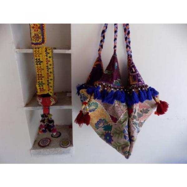 Indian Celebrity Banjara Vintage Boho Bohemian Hippie Trendy Beach Bag Kk15 #3 image