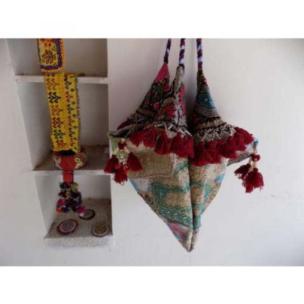 Indian Celebrity Banjara Vintage Boho Bohemian Hippie Trendy Beach Bag Kk21 #3 image