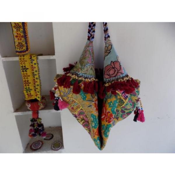 Indian Celebrity Banjara Vintage Boho Bohemian Hippie Trendy Beach Bag Kk28 #1 image