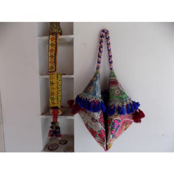 Indian Celebrity Banjara Vintage Boho Bohemian Hippie Trendy Beach Bag Kk22 #1 image