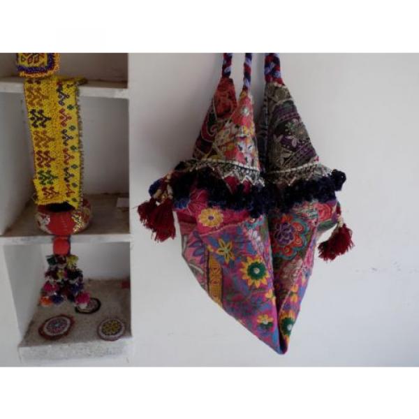 Indian Celebrity Banjara Vintage Boho Bohemian Hippie Trendy Beach Bag Kk23 #4 image