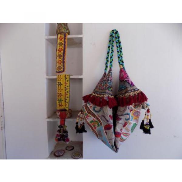 Indian Celebrity Banjara Vintage Boho Bohemian Hippie Trendy Beach Bag Kk11 #1 image