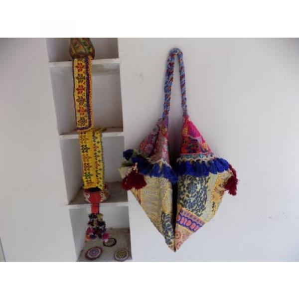 Indian Celebrity Banjara Vintage Boho Bohemian Hippie Trendy Beach Bag Kk25 #1 image