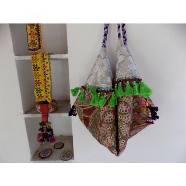 Indian Celebrity Banjara Vintage Boho Bohemian Hippie Trendy Beach Bag Kk29 #1 image